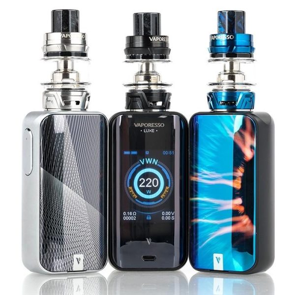 vaporesso luxe 220w & skrr tank starter kit