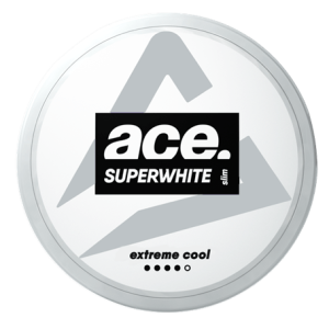 Om produkten ACE Extreme Cool All White Portion ACE Extreme Cool All White Portion är ett helt nytt All White från snustillverkaren Ministry Of Snus i Danmark. Extreme Cool har 18 mg/g nikotin och varje dosa innehåller 24 st prillor. Ace är en helt ny All White Portion som innehåller mycket nikotin men ingen tobak. Fakta om produkten Varumärke Ace Produkttyp All White Portion Styrka Starkt Nikotinhalt 18 mg/g Innehåll/förpackning 12 g Snustyp All White Format Slim Producent Ministry Of Snus snushandel i nyköping ab påljungshage köpcentrum helvitt snus