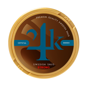 24k crystal strong snus